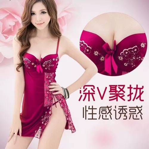 Кружевная сексуальная пижама, поддерживающий топ с чашечками, комплект, эффект подтяжки