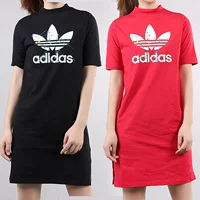 Adidas clover nữ 2019 mùa thu thể thao và hoa giải trí lớn Váy đầm FL0040 0037 - Trang phục thể thao quần thể dục nữ