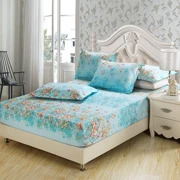 Giường tùy chỉnh, mảnh duy nhất của bông 100% cotton 1.5 m 1.8 m bụi che giường bìa Simmons anti-skid bảo vệ bìa