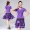 Trang phục khiêu vũ vuông 2019 mới phù hợp với mùa hè Váy tay ngắn váy quần áo nữ khiêu vũ trung niên - Khiêu vũ / Thể dục nhịp điệu / Thể dục dụng cụ mua giày khiêu vũ