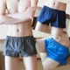 Quần lót nam mũi nhọn quần boxer nam cotton lỏng phiên bản xu hướng trẻ trung mùa hè thoải mái thoáng khí cá tính phiên bản Hàn Quốc - Cặp đôi