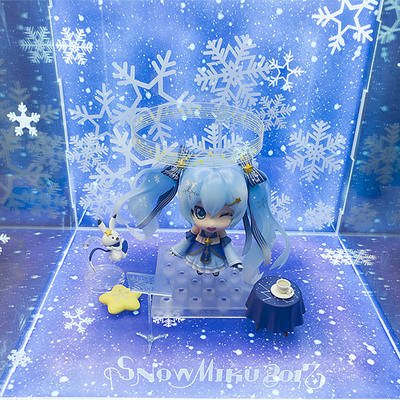 taobao agent 【Move】GSC 2017 Snow Miku Twinkle Snow Miku Clay Figma display box