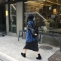 YUKI cây nhỏ nhà tự chế ins gió đa túi retro nhỏ Nhật Bản denim vest Hàn Quốc mới c0770 gile vest nữ