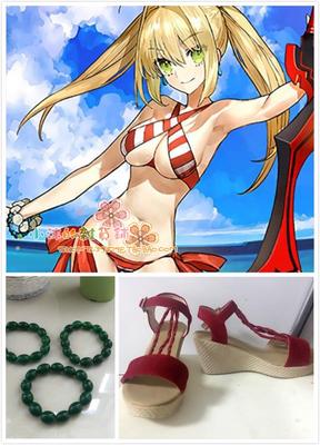 taobao agent FGO Fate/Grand Order Nero Swimsuit COSPLAY Shoe Shop Ben Jewelry