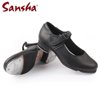 Giày da nam Pháp chính hãng Sansha Sansha dành cho nam và nữ khóa ma thuật khóa giày cao cấp TA24 - Khiêu vũ / Thể dục nhịp điệu / Thể dục dụng cụ giầy nhảy dancesport