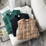 Mùa thu đông 2018 trẻ em mới vest cotton bé trai và bé gái vest ấm áp cho bé áo lót cotton dày