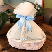 Hộp quà cho bé sơ sinh trăng tròn quà tặng quần áo sơ sinh phù hợp với mùa thu và mùa đông bông quà tặng cao cấp bé trai và bé gái