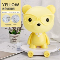 Милый медведь желтый