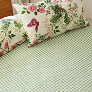 Tinh khiết bông nhỏ kẻ sọc tươi cũ thô tấm vải cotton dày mã hóa vải thô mat ký túc xá 1.5 1.8 2 m giường