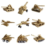 Bullet vỏ thủ công xe tăng pháo mô hình retro công nghiệp trang trí gió trang trí đồ chơi mới - Chế độ tĩnh
