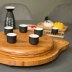 Khay trà gỗ hình trong thiết kế độc đáo với hệ thống thoát nước khay gỗ tre siêu bền Khay gỗ