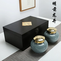 Чай Лунцзин, зеленый чай, чай рассыпной, глина, подарочная коробка в подарочной коробке, коллекция 2023