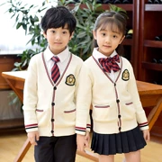 Quần áo sân vườn mẫu giáo mùa xuân và mùa thu mùa đông nam và nữ trường đại học Anh gió Nhật Bản đồng phục trường tiểu học và trung học - Đồng phục trường học / tùy chỉnh thực hiện