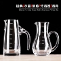 Pha lê không chì pha lê decanter rượu vang đỏ decanter rượu vang trắng decanter cốc nam đo lường với quy mô ly rượu whisky cao cấp