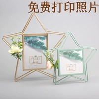 Металлическая фоторамка, настольная фотография, 46 дюймов, подарок на день рождения