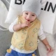 Áo vest bé trai mùa xuân và mùa thu không tay cho bé gái vest cotton top 0-3-6-12 tháng nhà cotton mùa xuân - Áo ghi lê