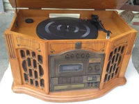 Ưu đãi đặc biệt Máy ghi âm cổ Lidan với máy nghe nhạc CD lp vinyl máy ghi âm retro máy ghi âm máy quay gỗ rắn 	máy nghe nhạc đĩa than giá rẻ	