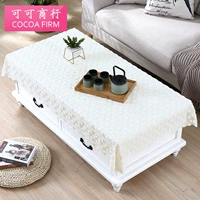 Пасторальная полость кружевная столовая ткань полотенце в основном использует минималистский кофейный столик крышка столовая ткань кровать