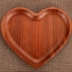 Tấm gỗ Ruisen Tấm ván ăn sáng hình trái tim Tấm gỗ không đều hộ gia đình Tấm gỗ rắn Gỗ tấm gỗ mun muôi gỗ Tấm