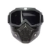 Kính chắn gió và cát X400, kính chắn gió bảo vệ xe máy trượt tuyết, quạt quân đội CS chiến thuật chống kính kính bảo hộ trắng 
