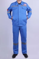 Хлопковый синий комплект, 240 грамм