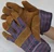 Găng tay hàn da bò ngắn 2 lớp Găng tay bảo hộ thợ hàn Găng tay bảo hộ lao động bền cách nhiệt, chịu nhiệt độ cao bao tay hàn chống cháy bao tay hàn xì 
