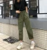Dora Chaoren Hall Hồng Kông hương vị retro chic màu rắn ngắn tay T-Shirt + chùm chân chín quần quần âu phù hợp với nữ mùa hè Bộ đồ