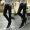 Quần mùa hè 19.9 quần lửng ống rộng quần dài Quần lửng nam giản dị màu đen phiên bản Hàn Quốc quần jean nam hàng hiệu