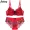 Julexy Solid Color Sexy Áo lót ren châu Âu và châu Mỹ Nữ Cám dỗ Thong Thin Cup CD Cup Bộ đồ lót quan lot nu