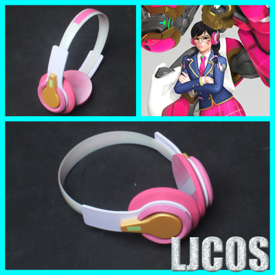 taobao agent [LJCOS] Overwatch DVA Songhana Youth Campus special headset COSPLAY prop