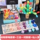 Montessori trẻ nhỏ đeo sợi dây thừng luồng ban đầu thời thơ ấu đồ chơi giáo dục bé tốt người đàn ông đào tạo động cơ và phụ nữ 1-3-4 tuổi 6