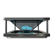 360 độ IPAD máy tính bảng ba chiều Máy chiếu 3D Kim tự tháp hình ảnh mắt trần bốn chiều hiển thị máy quảng cáo - Phụ kiện máy chiếu