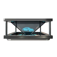 360 độ IPAD máy tính bảng ba chiều Máy chiếu 3D Kim tự tháp hình ảnh mắt trần bốn chiều hiển thị máy quảng cáo - Phụ kiện máy chiếu màn chiếu máy chiếu