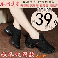 Летняя сетчатая обувь, танцующие туфли, коллекция 2021, мягкая подошва