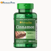 Американская оригинальная подлинная Puritan's Pride Cinnamon 500 мг*100 капсул