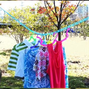 Bold giặt quần áo tạo tác du lịch ngoài trời clothesline quần áo dây windproof non-slip nguồn cung cấp du lịch thiết bị cầm tay