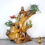 Toon gỗ nanmu gỗ hoa đứng một gốc khắc hoa cây cảnh kệ tự nhiên cổ cơ sở trang trí cửa hàng - Các món ăn khao khát gốc giá bàn ghế gốc cây
