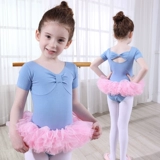Детская весенняя спортивная одежда, танцующий лонгслив, костюм для раннего возраста, юбка-пачка