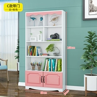 C-стиль белый + розовый (с дверью)