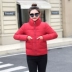Chống mùa bông quần áo nữ dày ngắn áo khoác mùa đông 2018 mới đứng cổ áo bánh mì dịch vụ Hàn Quốc mềm chị nhỏ bông áo khoác Bông