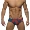 Quần bơi nam kiểu dáng gợi cảm thời trang chống ánh sáng in hình tam giác áo tắm nam thấp eo nóng xuân quần nhanh khô chuyên nghiệp - Nam bơi đầm