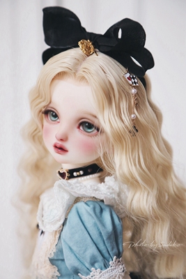 taobao agent BJD Alice style bow hair hoop hair jewelry headdress 3 minutes 4 points Xiongmei mdd small cloth A77