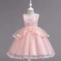 Châu Âu và Hoa Kỳ Váy trẻ em bùng nổ Váy cưới Váy bé gái Công chúa Tutu ZQ710 bộ Vest cho bé trai lịch lãm