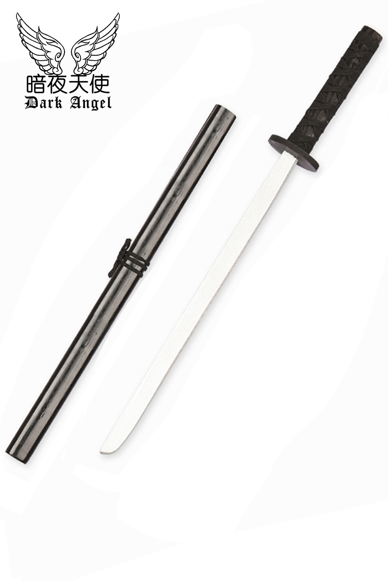 Tang Dao With Sheath - 75Cm + BagBushi blade Wooden sword Japan wood cutter jk stick Photo Props knife cos Toys Sheath Juhe Road drawing hit long Tang Dynasty transverse