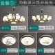 đèn thả cổ điển Tất cả bằng đồng mới đèn chùm phong cách Trung Quốc phòng khách đèn hiện đại tối giản bầu không khí nhà 2022 biệt thự mới hội trường nhà hàng đèn đèn led treo trần den tha tran