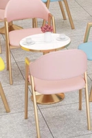 Белый круглый стол два стулья