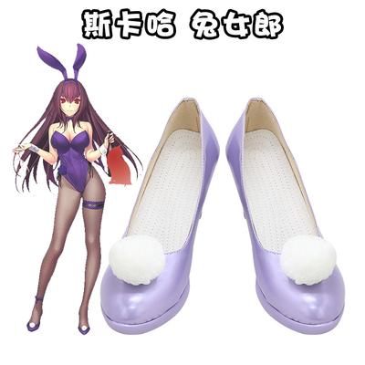 taobao agent D7394 Fategrand Order Skaha Rabbit Girl COSPLAY Shoes COS Shoes