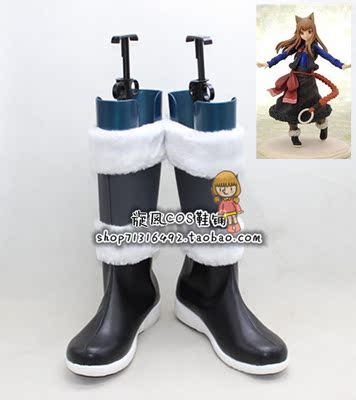 taobao agent No. 0361 wolf and spice cosplay shoe COS shoes to draw