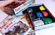 Vé tham quan Ban Du lịch Vé đi xe lửa Tour du lịch đường sắt Tycoon Châu Âu Bản đồ trò chơi - Trò chơi trên bàn