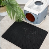 Два -слойные кошки песчаные подушка кошачья кошачья кошка с песчаными горшками Большие анти -сплайсированные анти -продуманные туалетные принадлежности фильтровать подушка для кошачьих ног